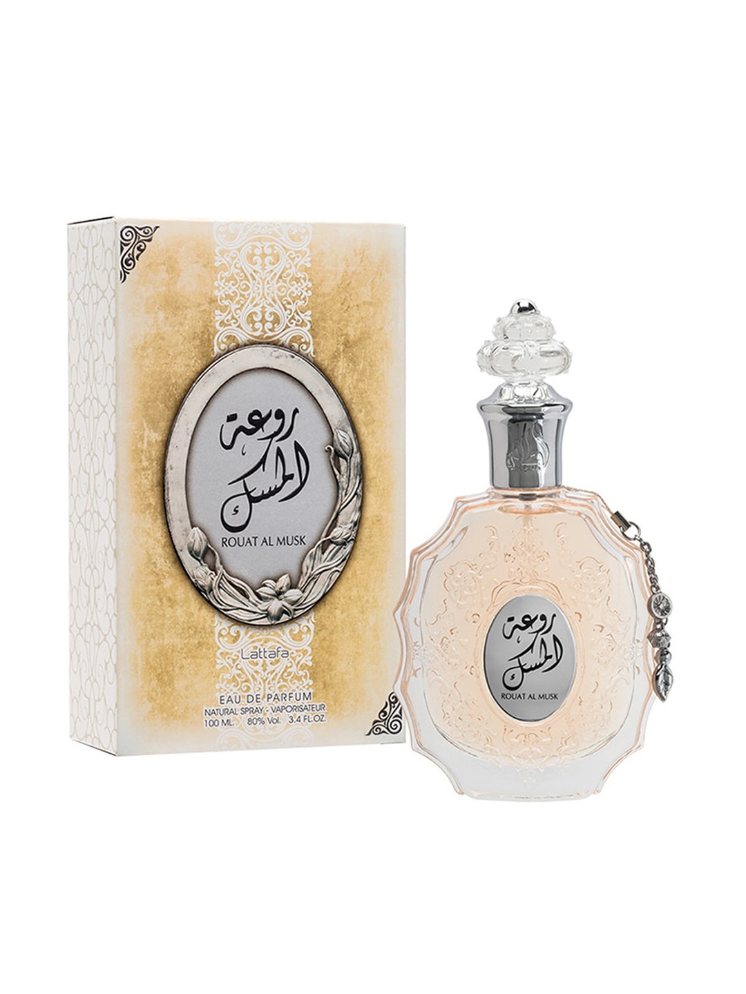 

Lattafa Unisex ROUAT AL MUSK Eau De Parfum 100 ml, White