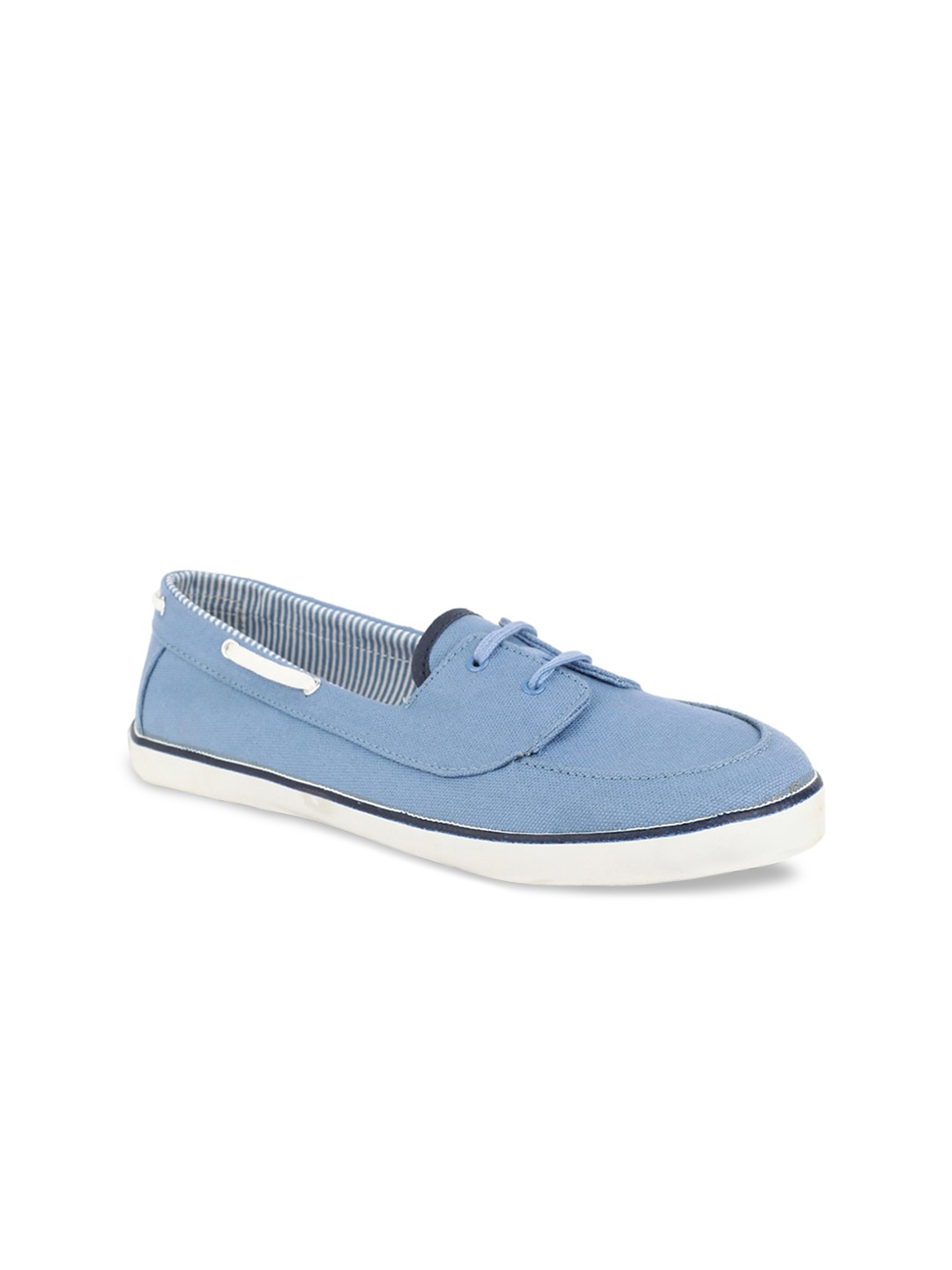 

Bata Women Blue Boat Shoes