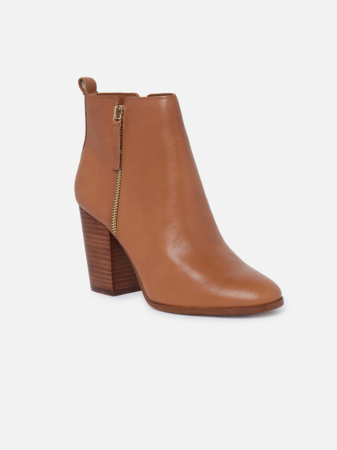

ALDO Women Camel Brown Solid Heeled Boots