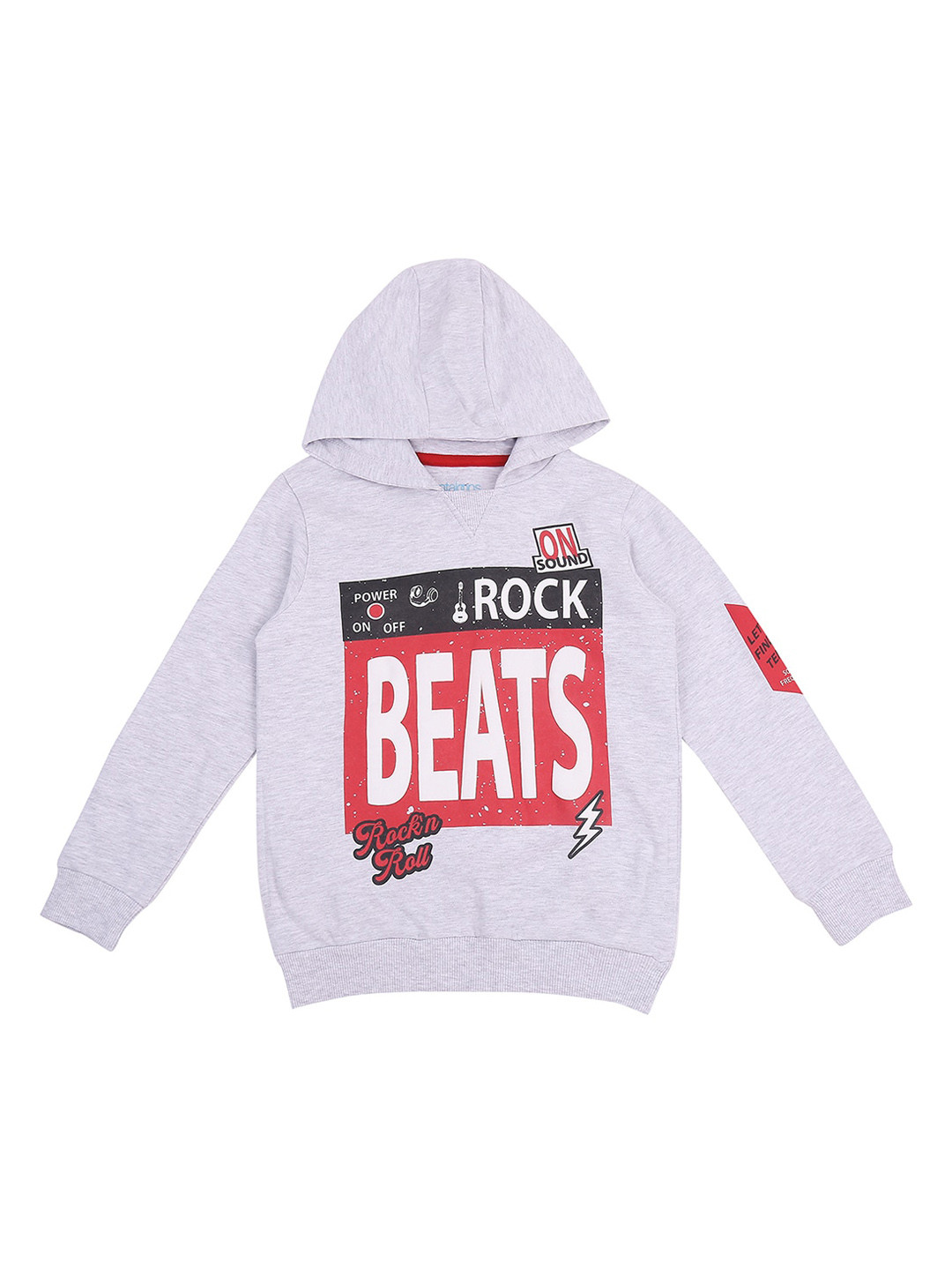 

Pantaloons Junior Boys Grey Printed Sweatshirt