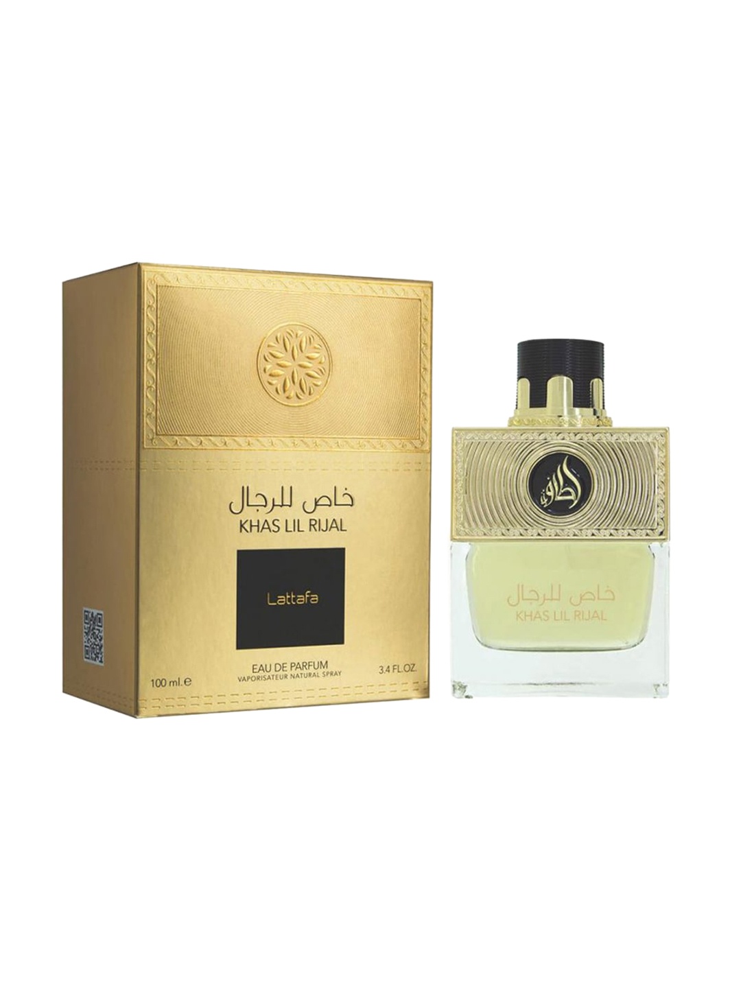 

Lattafa Men Khas Lil Rijal Eau De Parfum 100ml, Brown