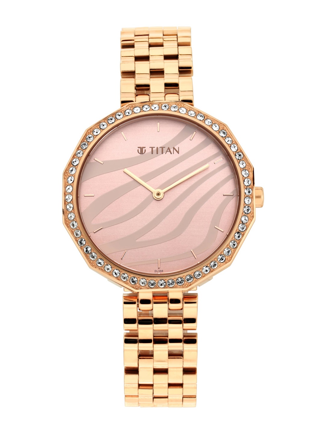 

Titan Women Rose Gold & Rose Analogue Watch 95132WM01
