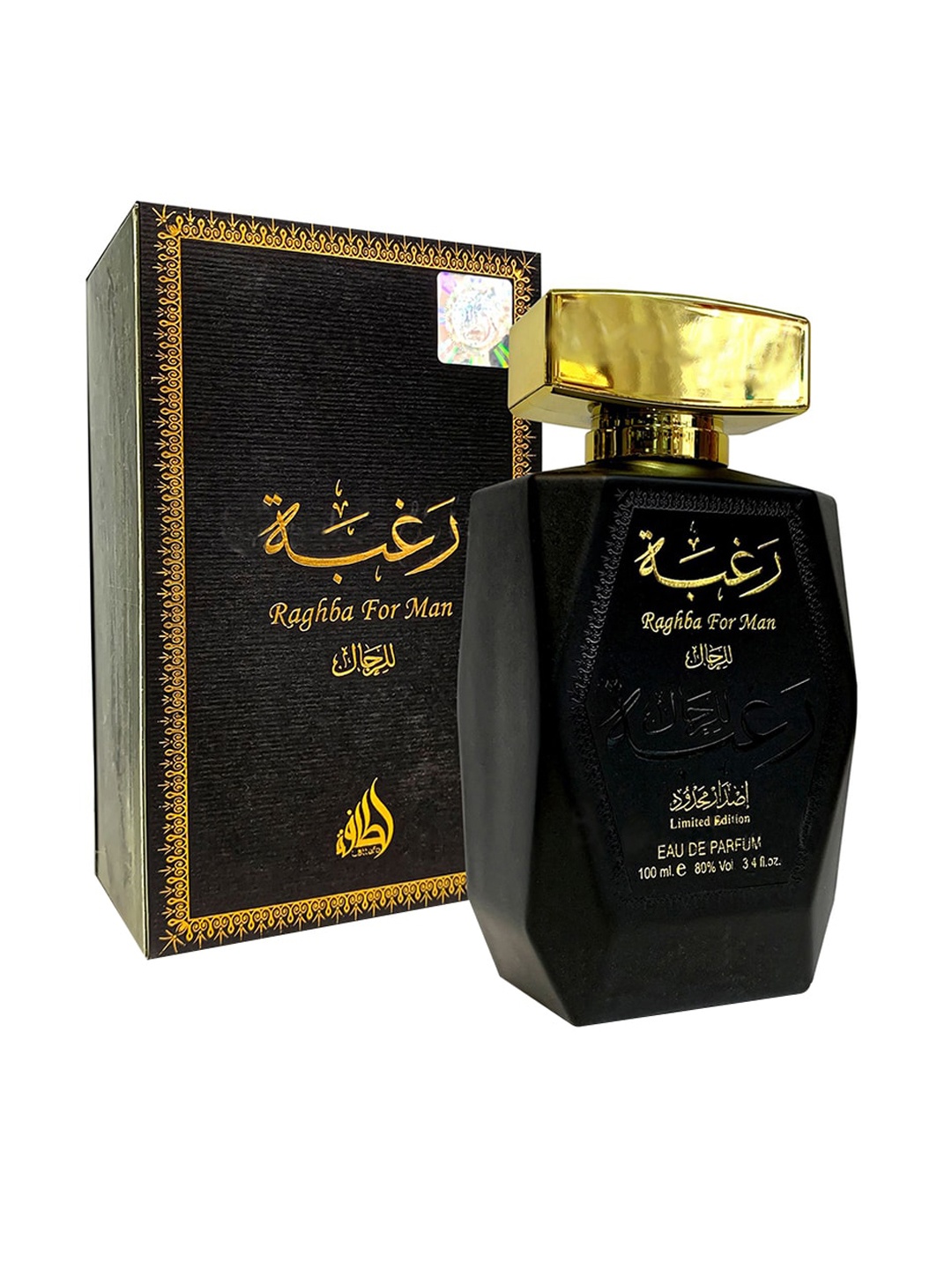 

Lattafa Men RAGHBA BLACK Eau De Parfum 100ml