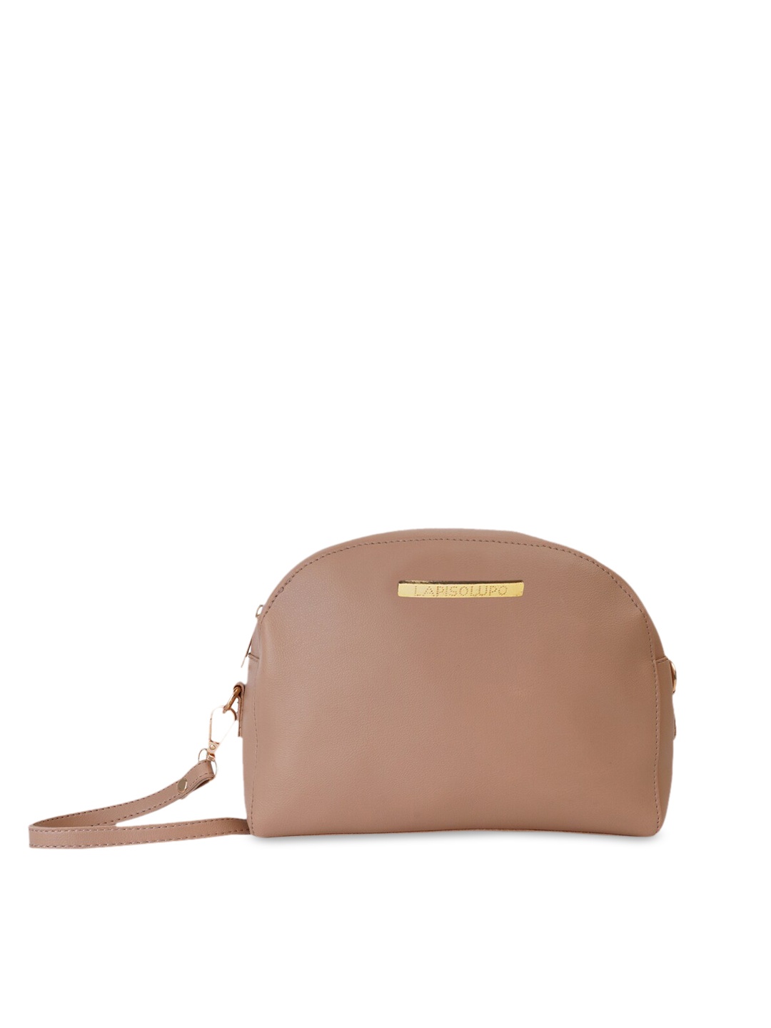 

Lapis O Lupo Beige Solid Sling Bag