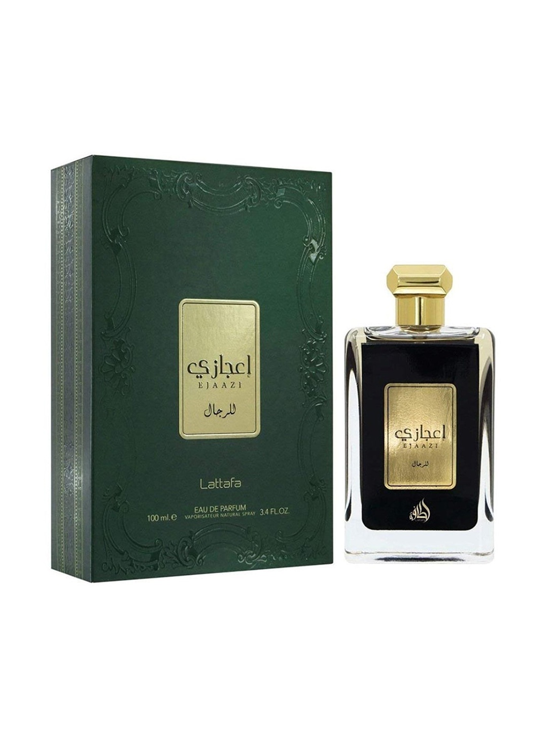 Lattafa Unisex Ejaazi Eau De Parfum 100ml, Brown