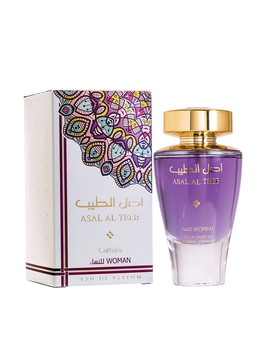 

Lattafa Women Asal Al Teeb Eau De Parfum 100ml, Purple