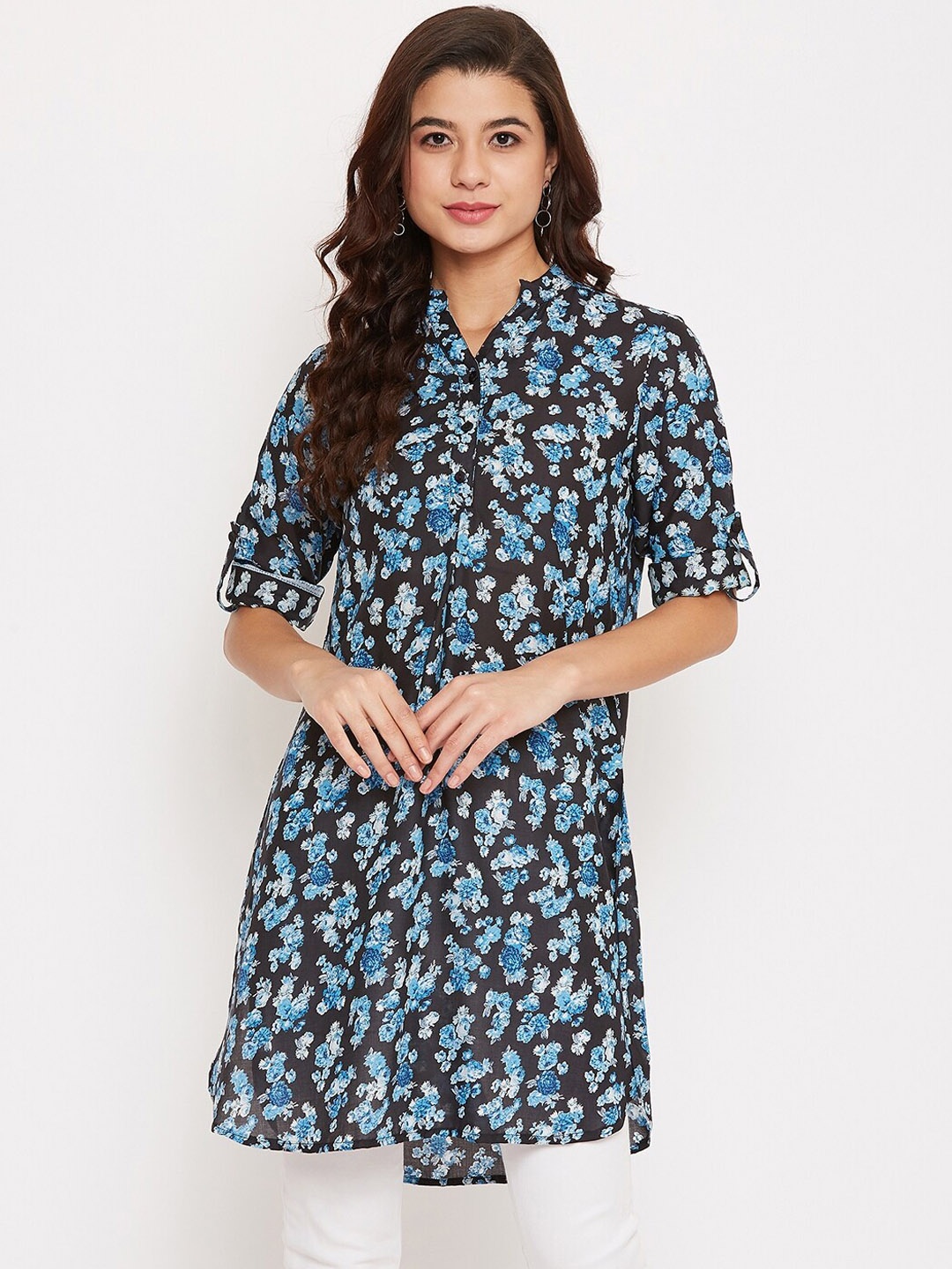

Ruhaans Women Blue Tunic