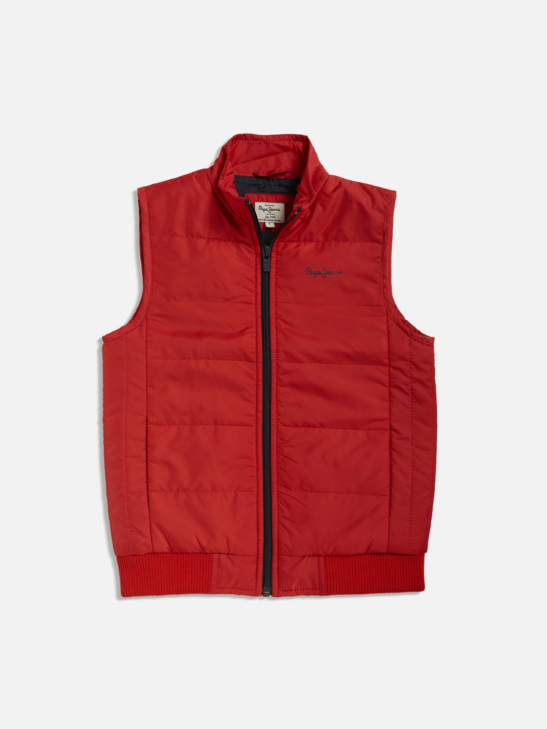

Pepe Jeans Boys Red Solid Padded Jacket