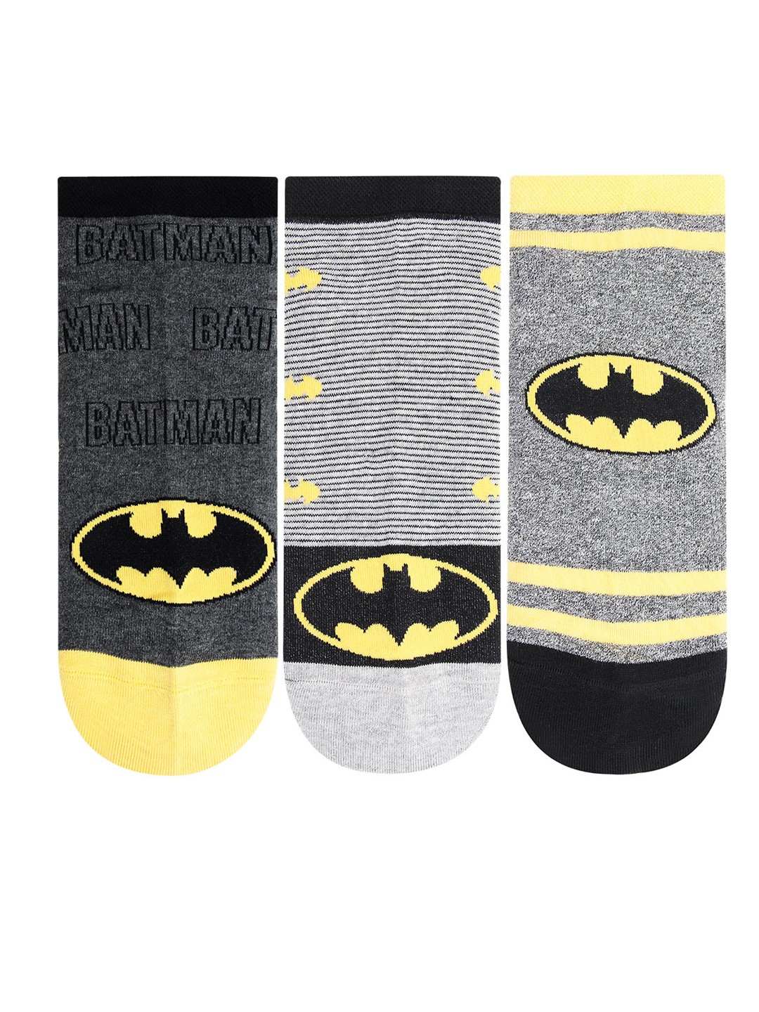 

Bonjour Men Pack of 3 Assorted Ankle-Length Socks