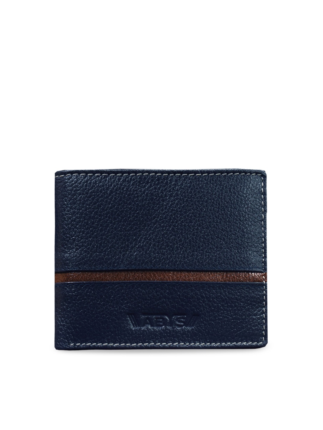 

ABYS Unisex Blue & Brown Solid Genuine Leather Accessory Gift Set