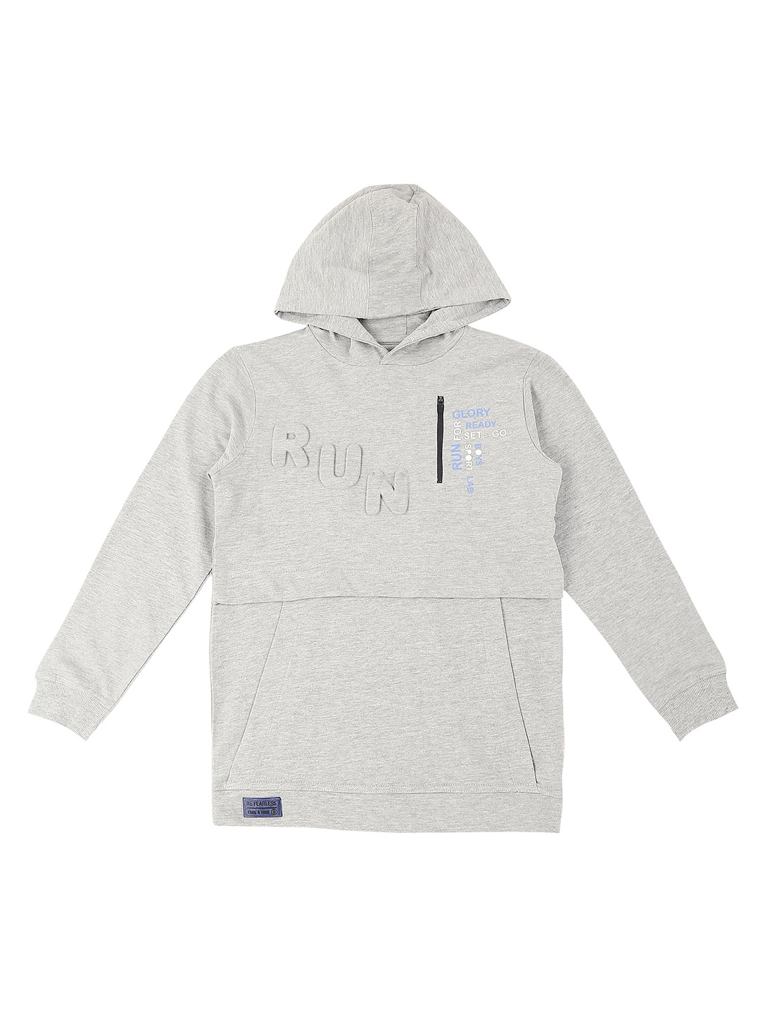 

Pantaloons Junior Boys Grey Solid Sweatshirt