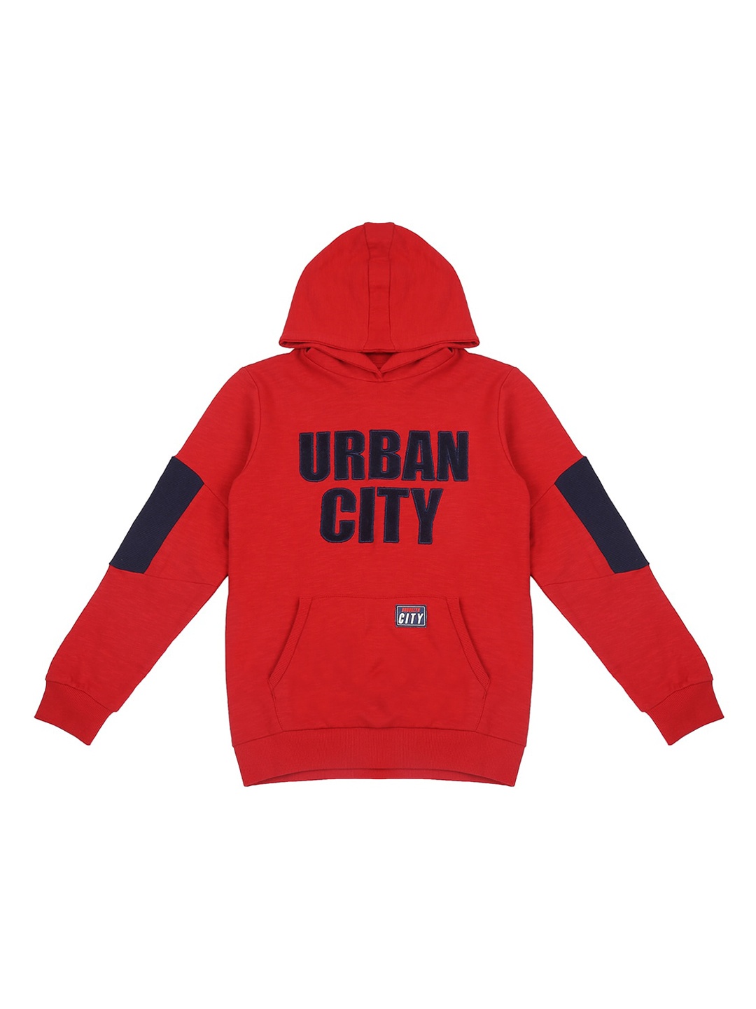 

Pantaloons Junior Boys Red Printed Sweatshirt