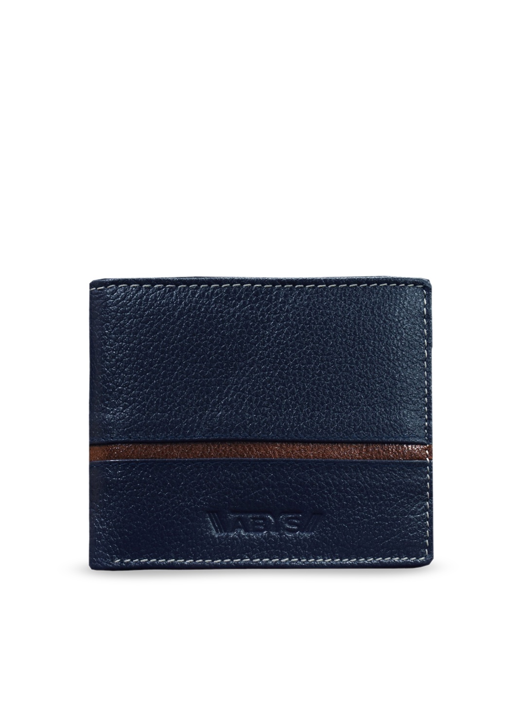 

ABYS Unisex Blue & Brown Genuine Leather Accessory Gift Set