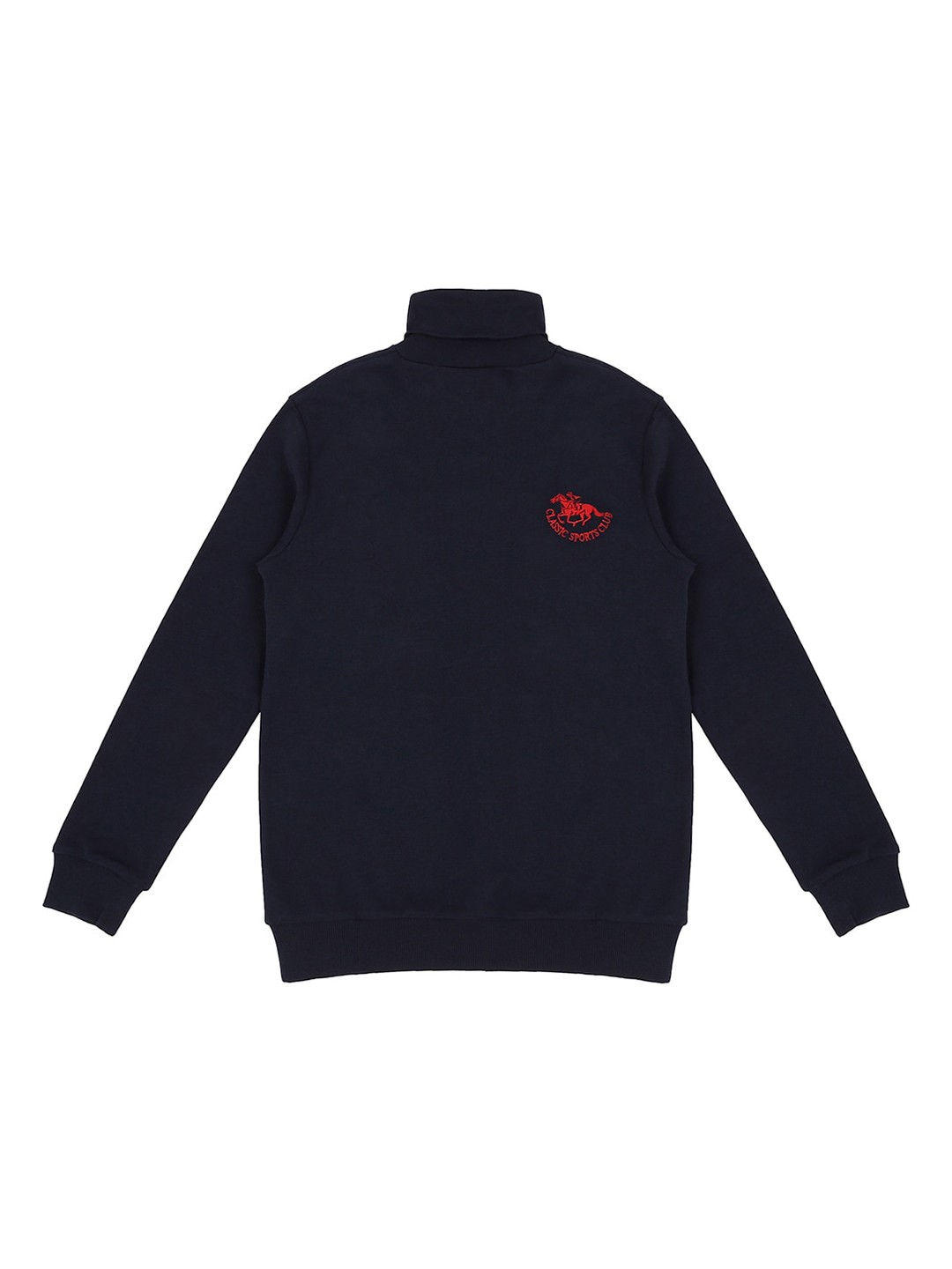 

Pantaloons Junior Boys Navy Blue Solid Sweatshirt