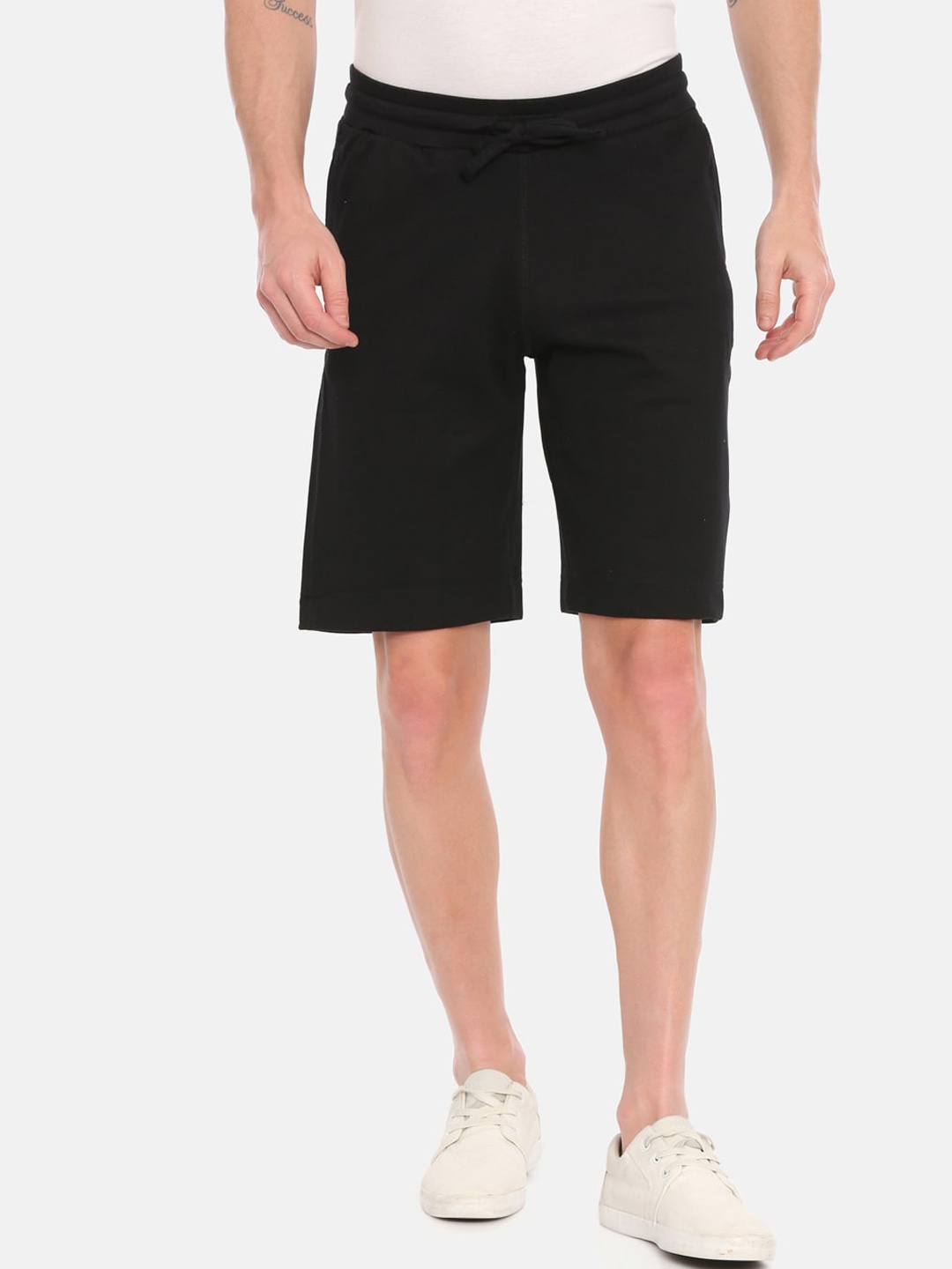

Classic Polo Men Black Solid Regular Fit Regular Shorts