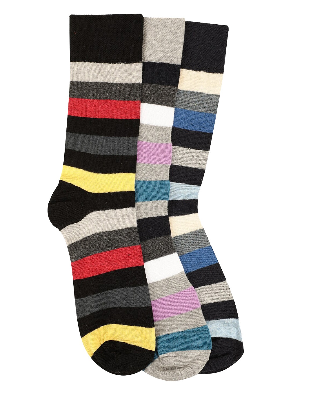 

Alvaro Castagnino Men Pack of 3 Assorted Calf-Length Socks