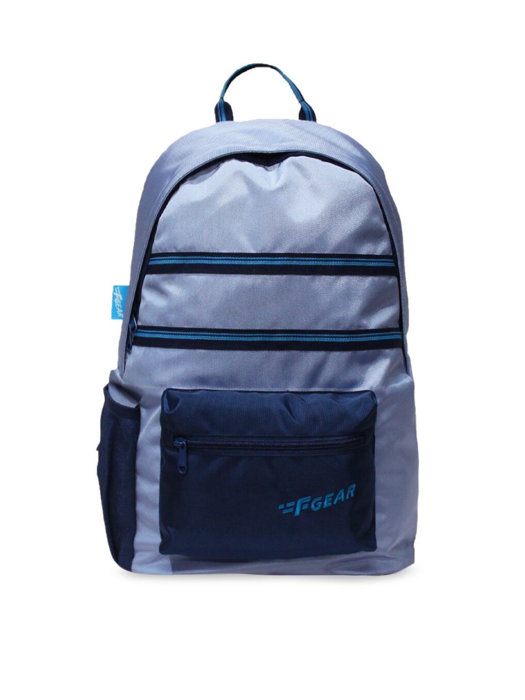 

F Gear Unisex Lavender & Blue Solid Backpack