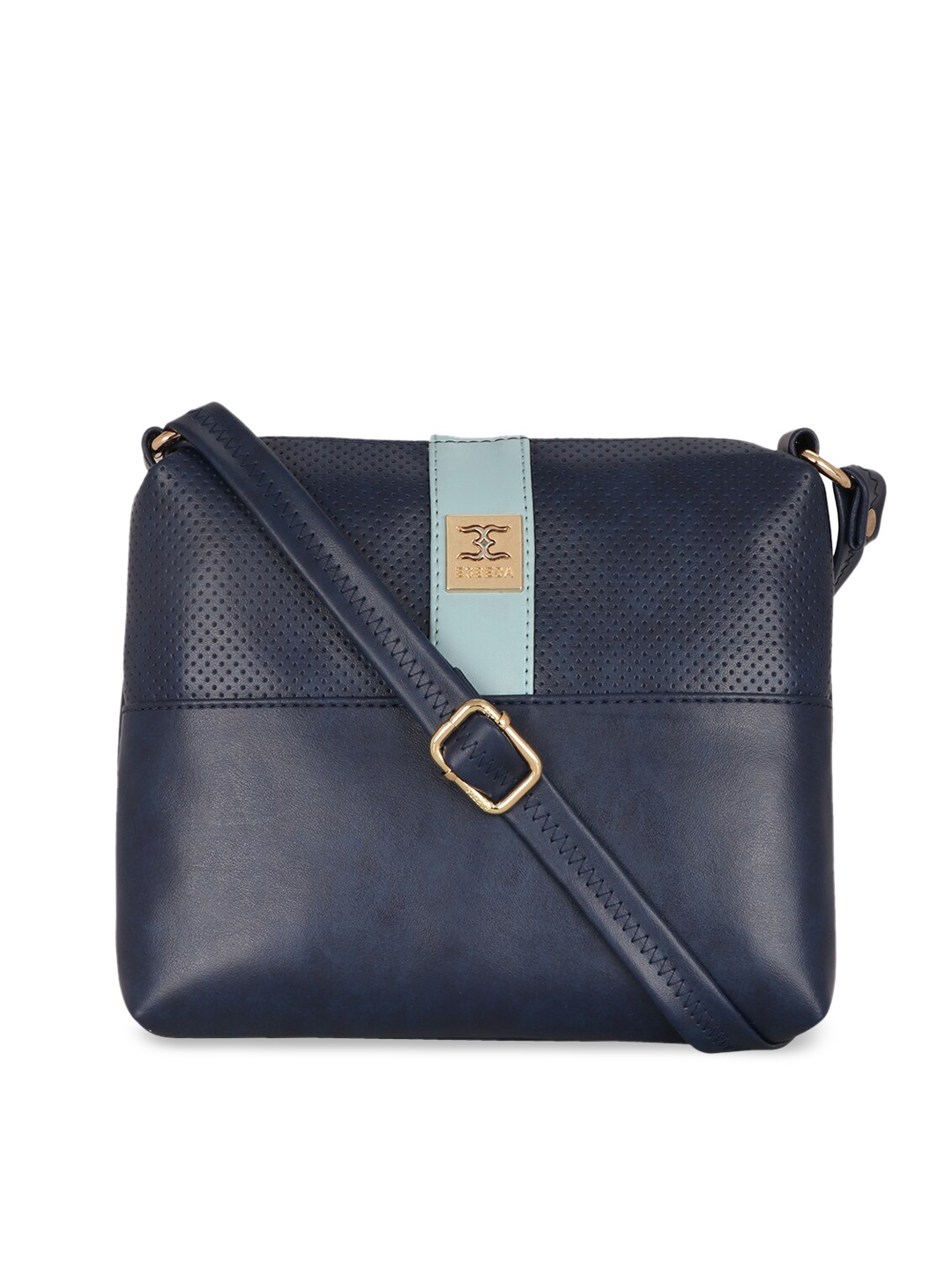 

ESBEDA Navy Blue Solid Sling Bag