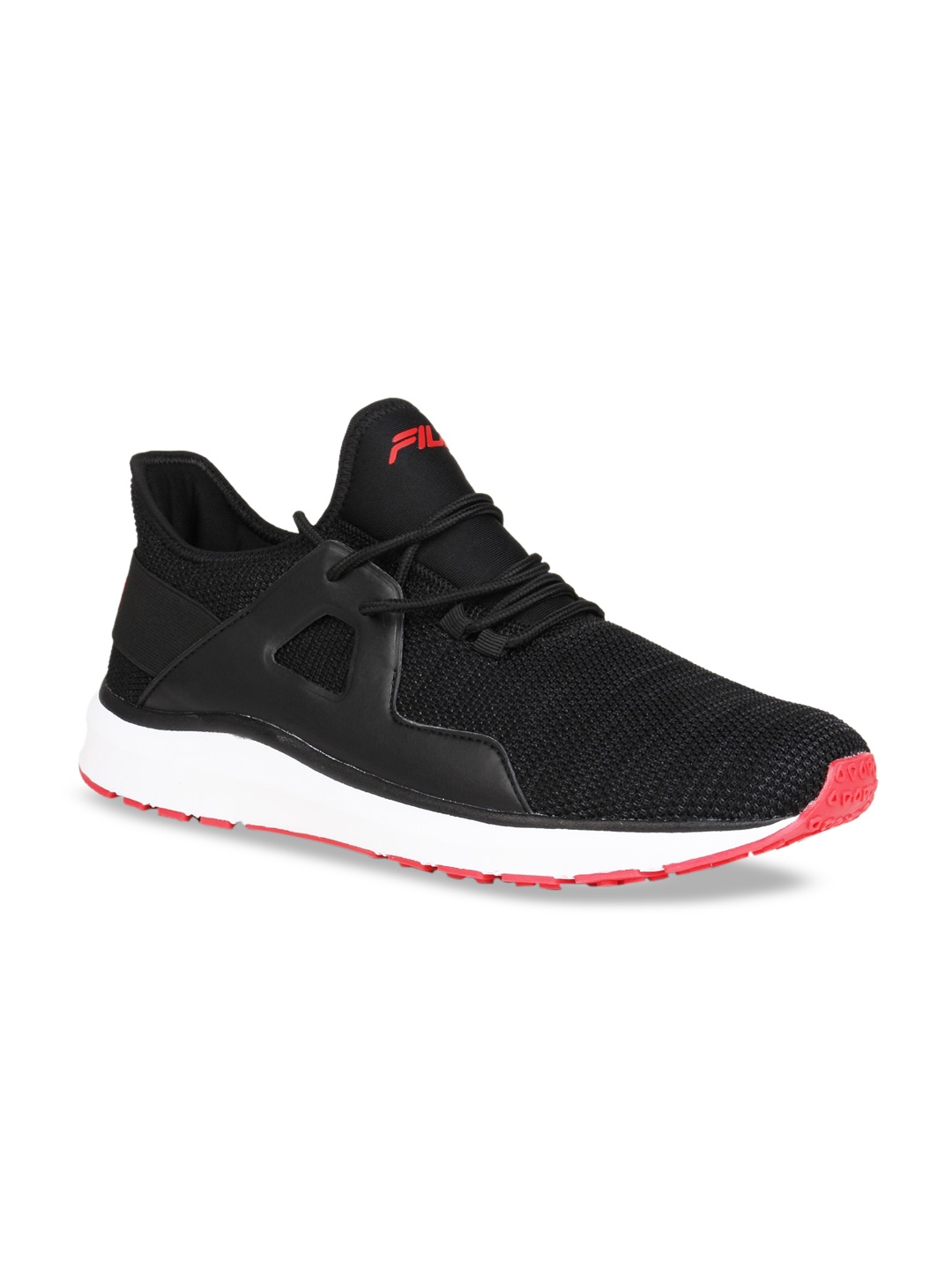 

FILA Men Black Tevin Running Shoes