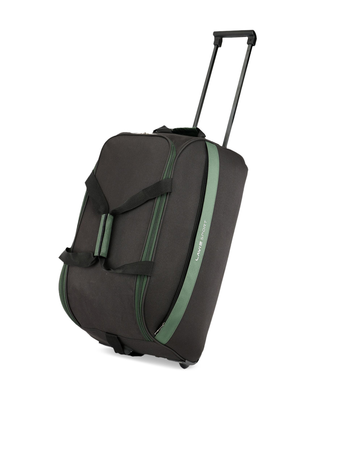 

LAVIE SPORT Unisex Black Solid Meridian Duffel Bag