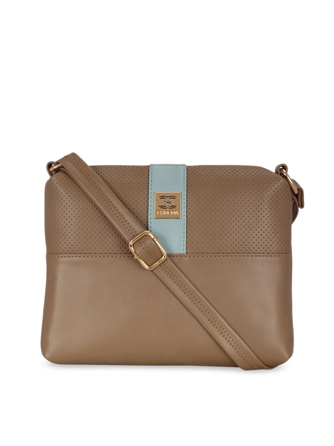 

ESBEDA Brown Solid Sling Bag
