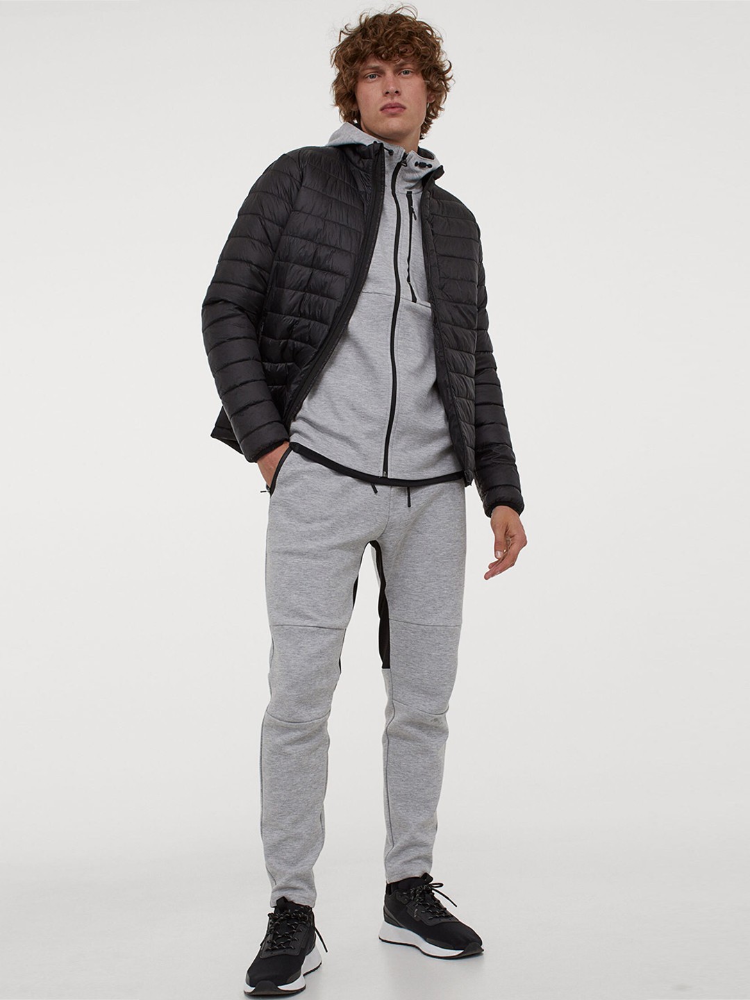 

H&M Men Grey Sports Joggers