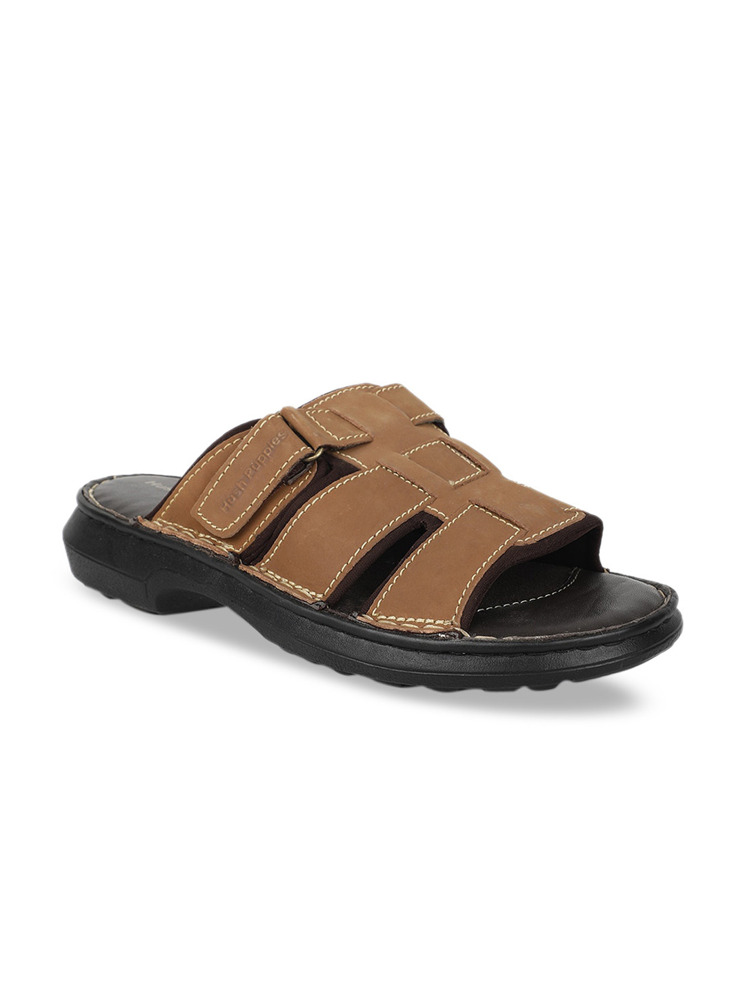 

Hush Puppies Men Brown Sandals
