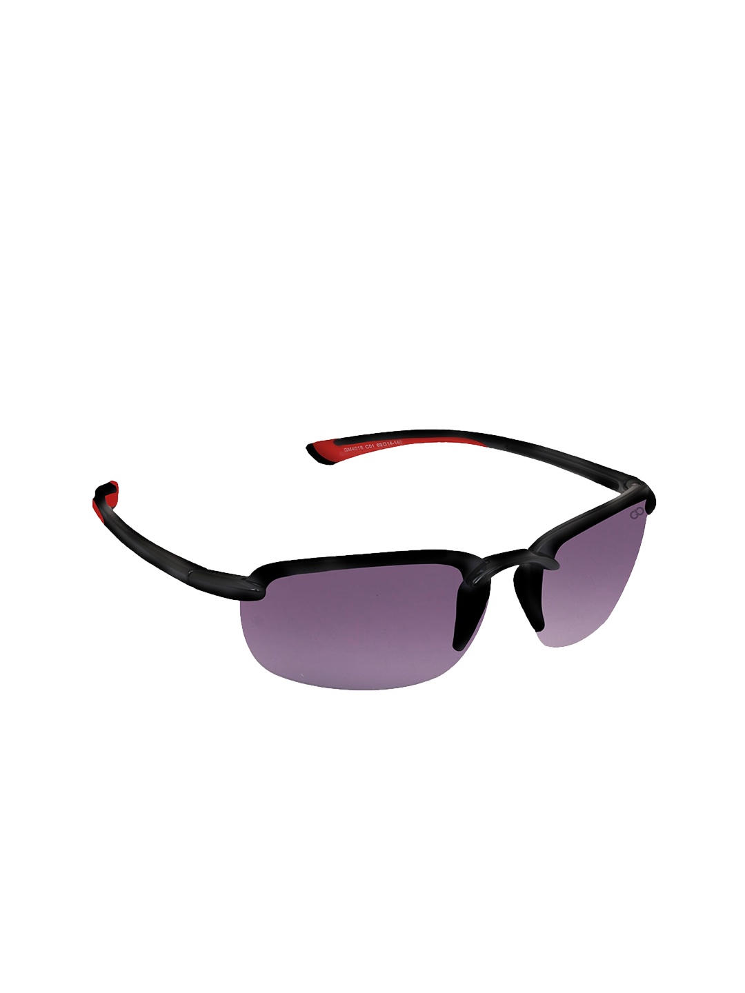 

GIO COLLECTION Unisex Purple UV Protected Lens Sports Sunglasses GM4018C01