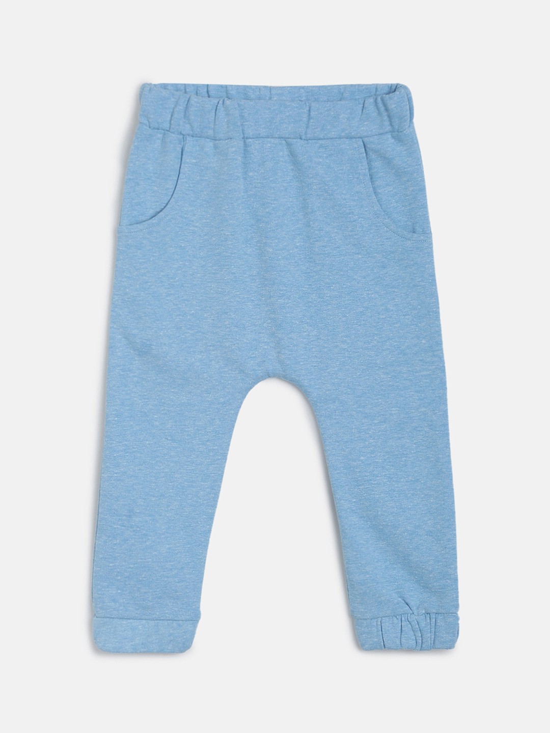 

MINI KLUB Infant Girls Blue Solid Joggers