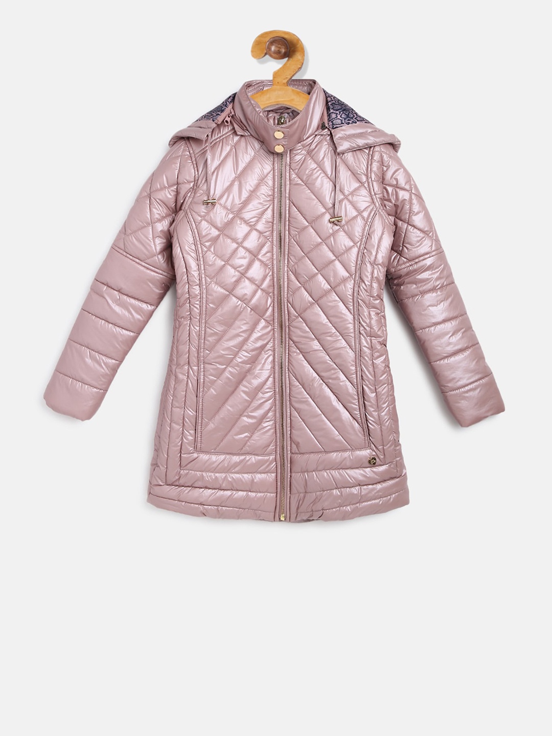 

Blue Giraffe Girls Pink Quilted Jacket