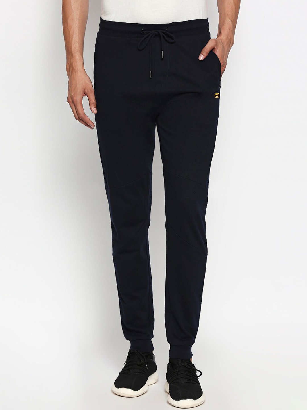

Ajile by Pantaloons Men Navy Blue Solid Joggers