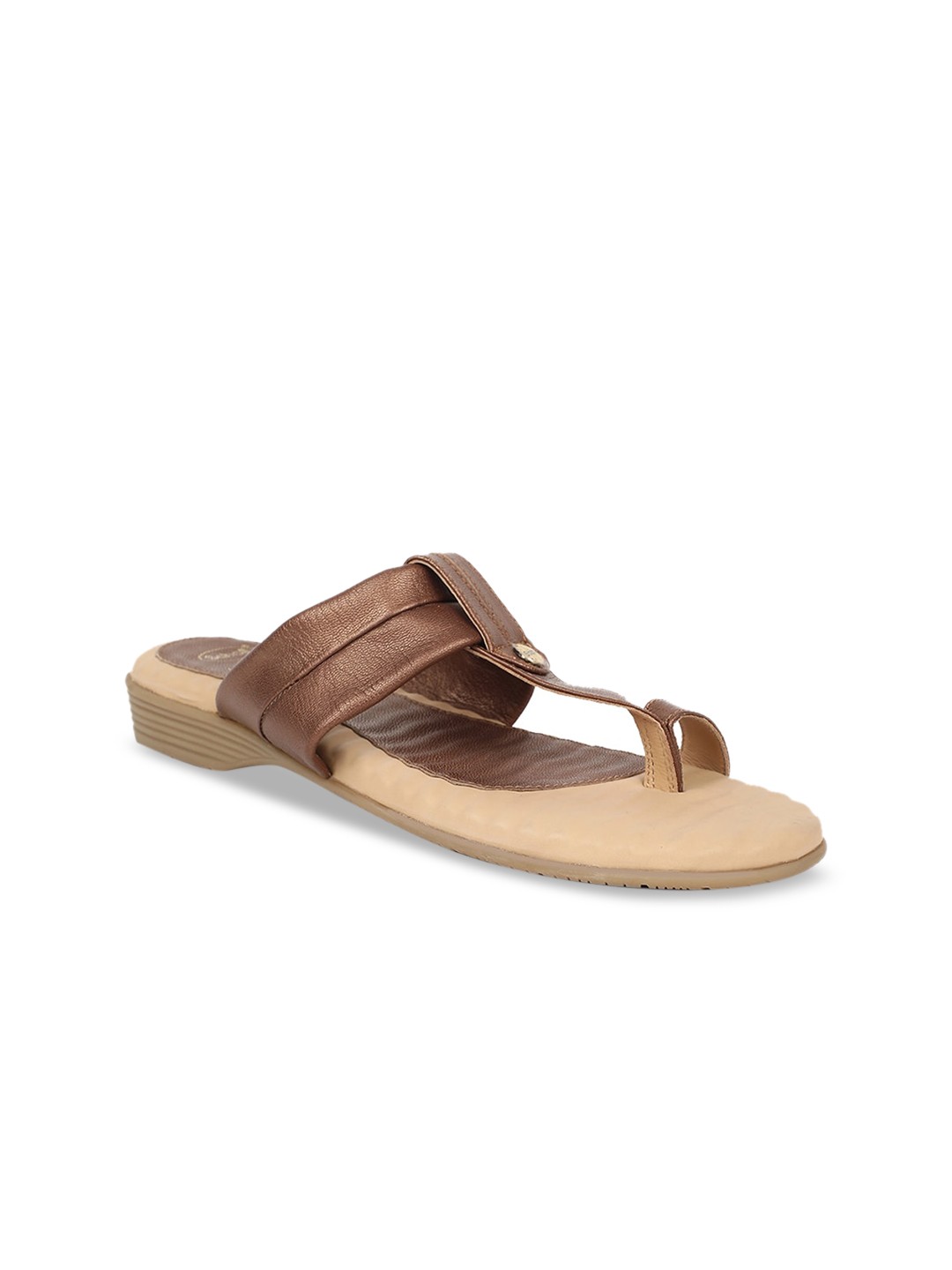 

Scholl Women Brown Solid Leather Heels