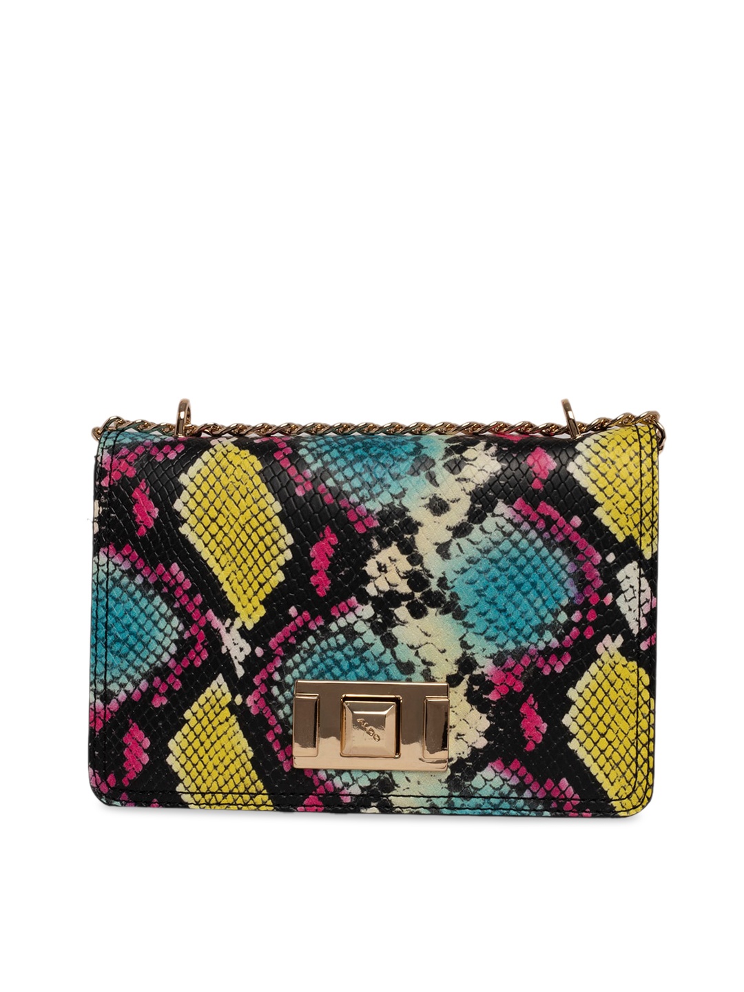 

ALDO Multicoloured Printed Sling Bag, Multi