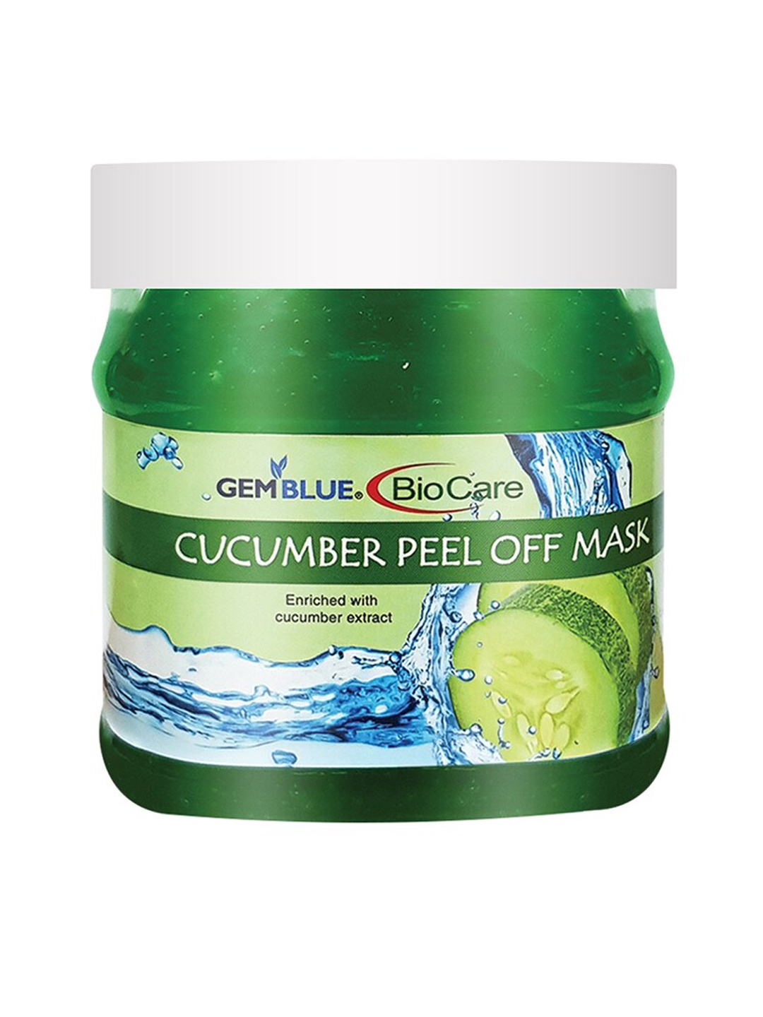 

GEMBLUE BioCare Cucumber Peel Of Mask 500 ml, Green