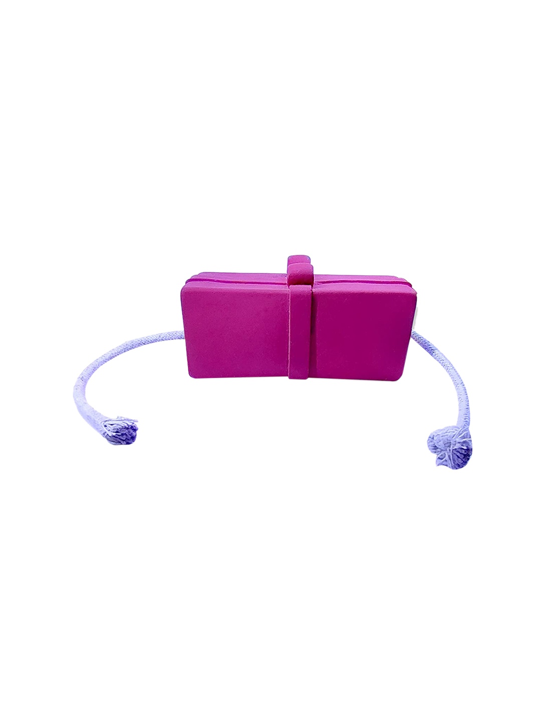 

PETS EMPIRE Purple Solid Healthy Latex Dog Toys, Red