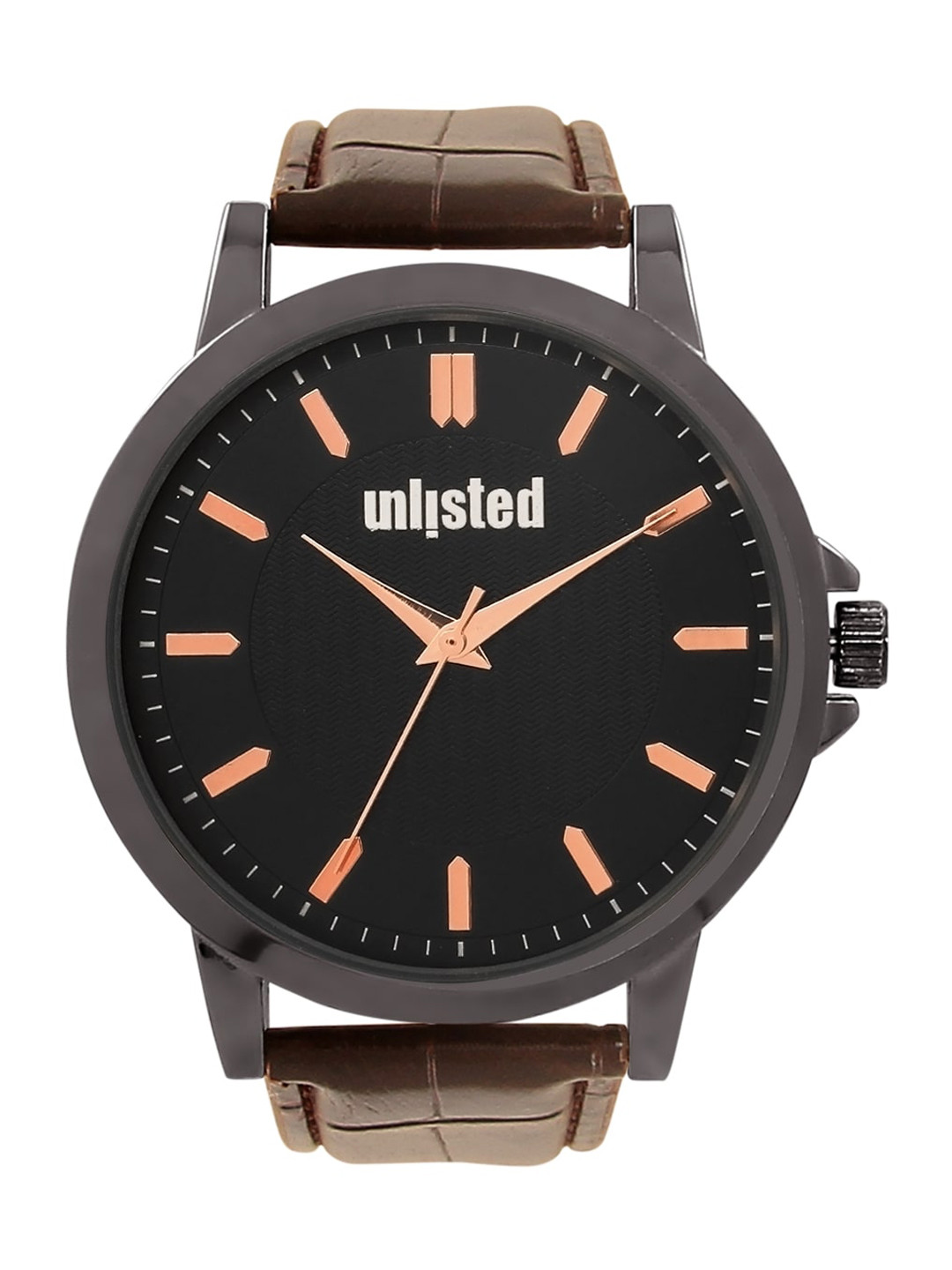 

UNLISTED A KENNETH COLE PRODUCTION Men Black Analogue Watch 10032044