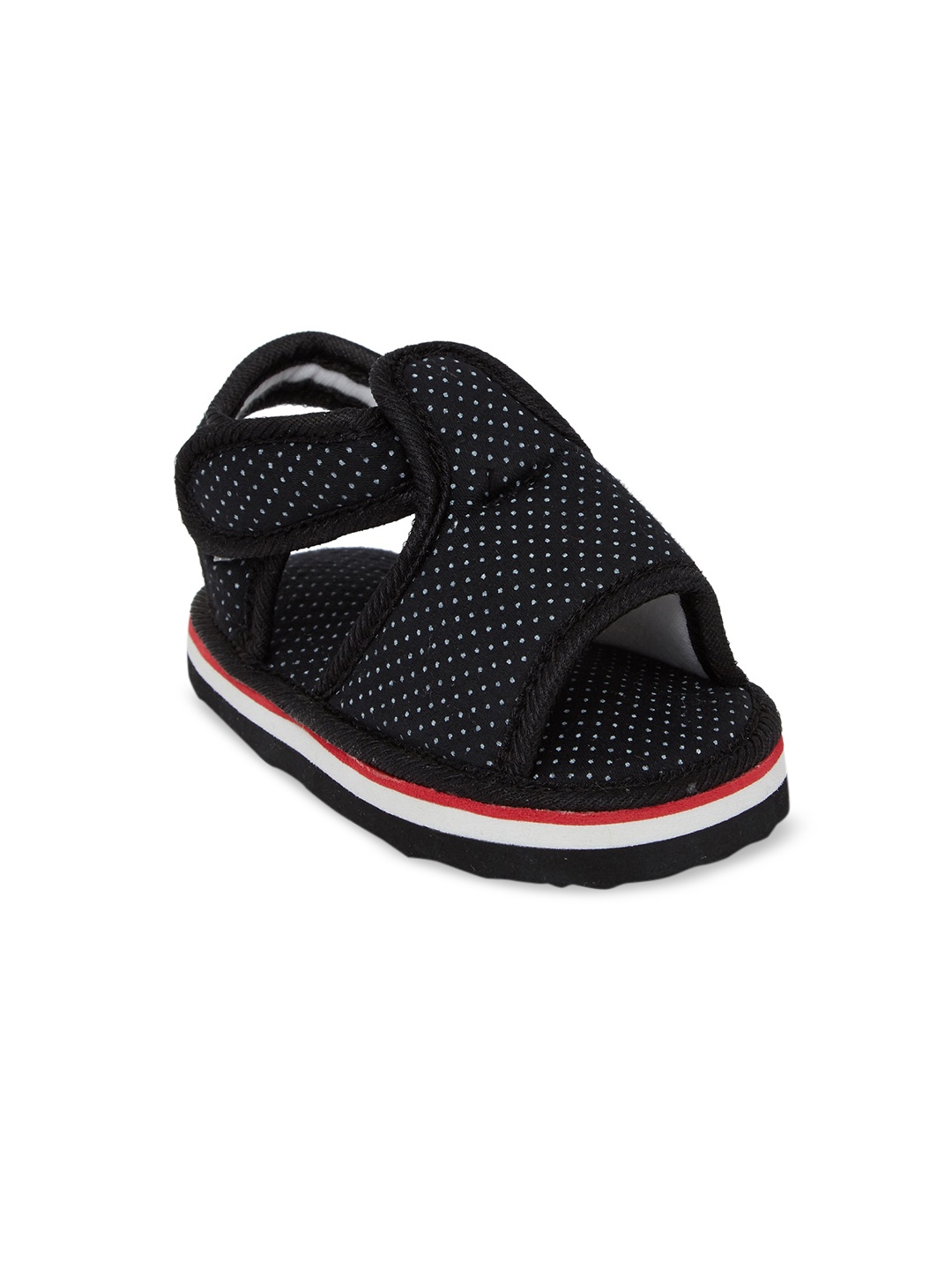 CHiU Kids Black & White Kweeking Sound Comfort Sandals