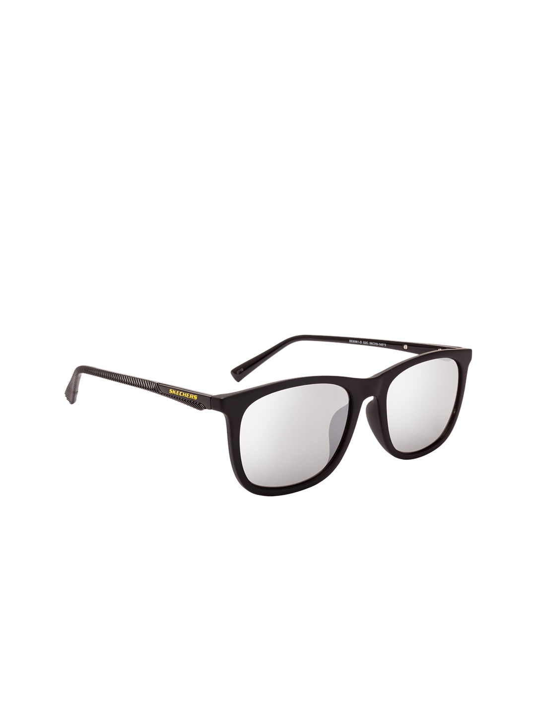 

Skechers Men Rectangle Sunglasses SE6061-D 56 02C, Grey