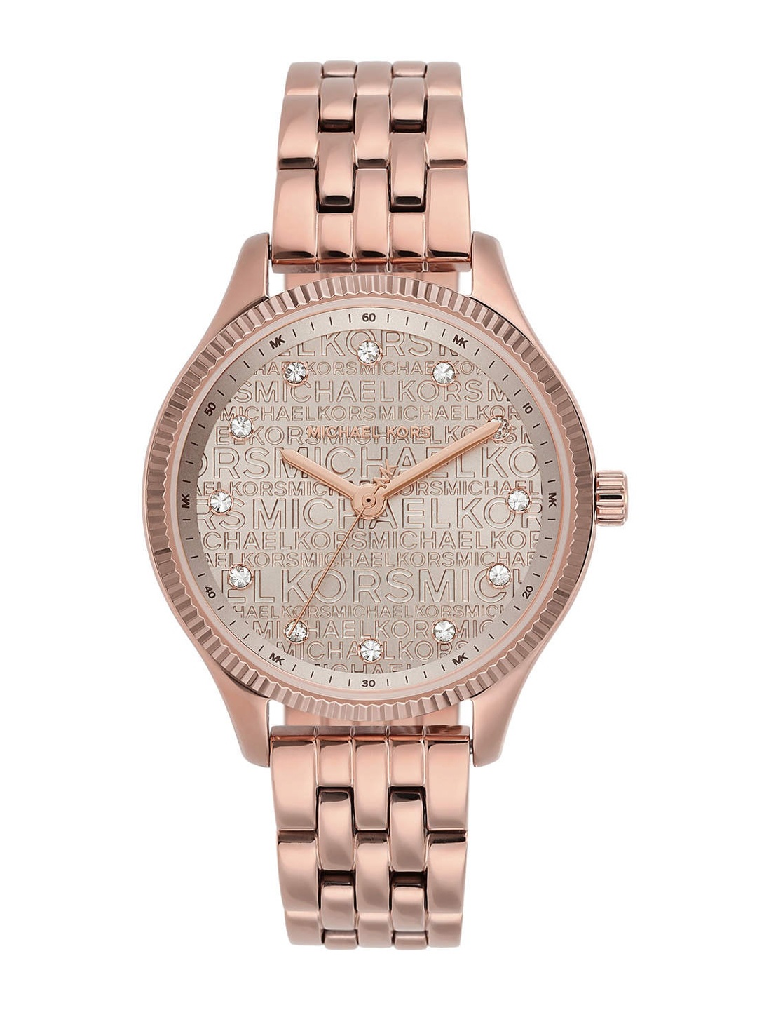 

Michael Kors Women Pink Analogue Watch MK6799