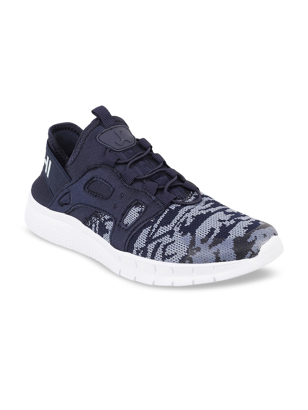 

Mochi Women Navy Blue Mid-Top Sneakers