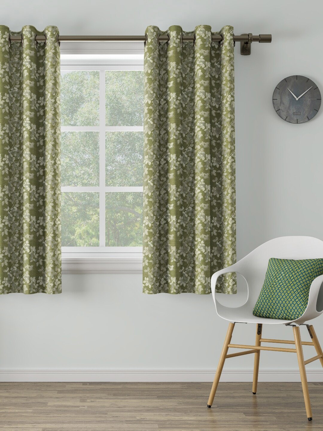 

DDecor Green Single Curtain