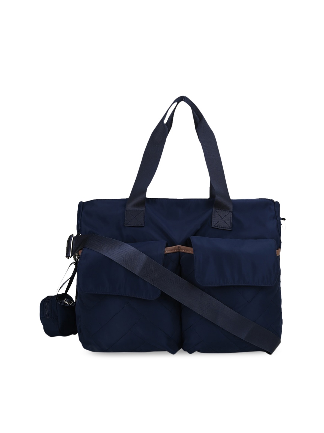 

Chicco Kids Blue Solid Diaper Bag, Navy blue
