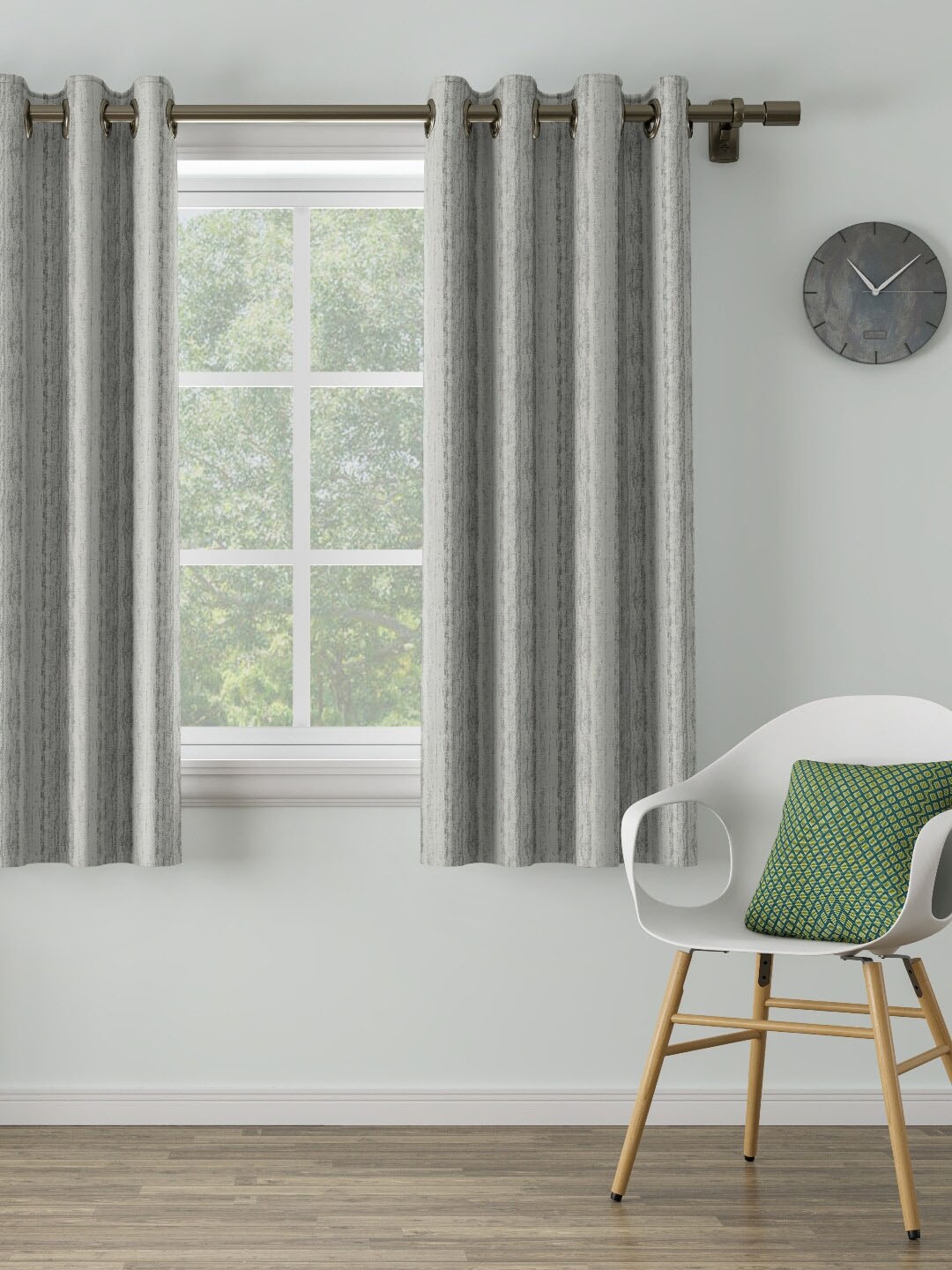 

DDecor Cream-Coloured Single Curtain Curtain