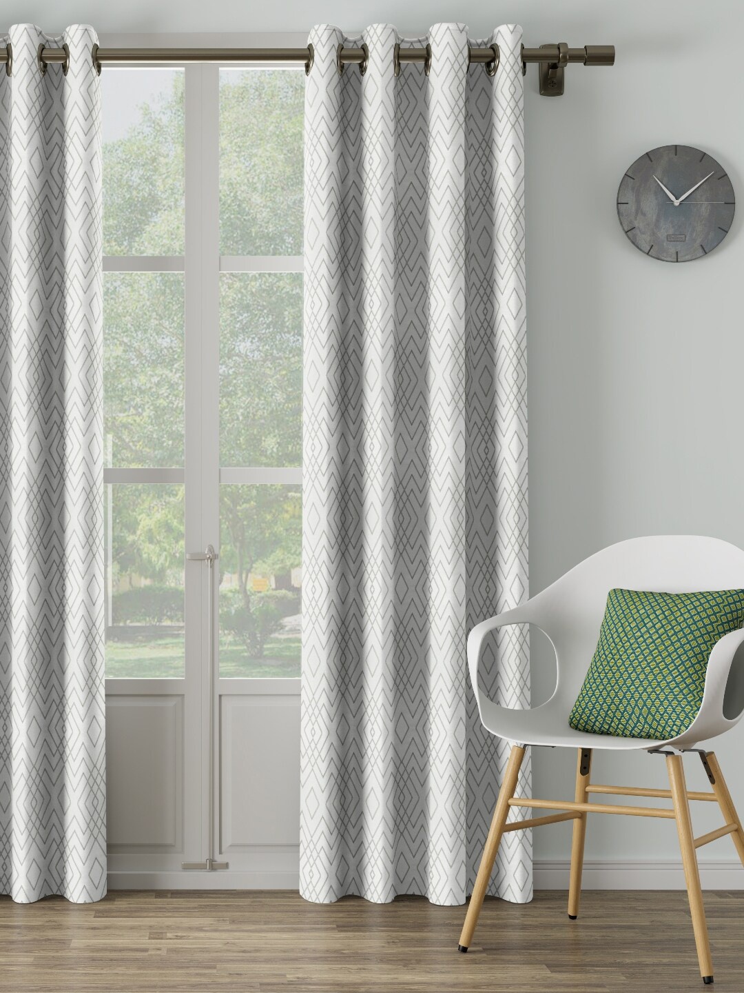 

DDecor White Single Curtain Curtain