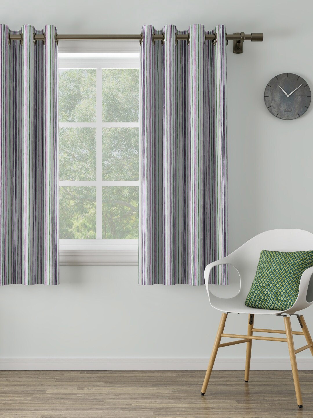 DDecor Pink Single Curtain