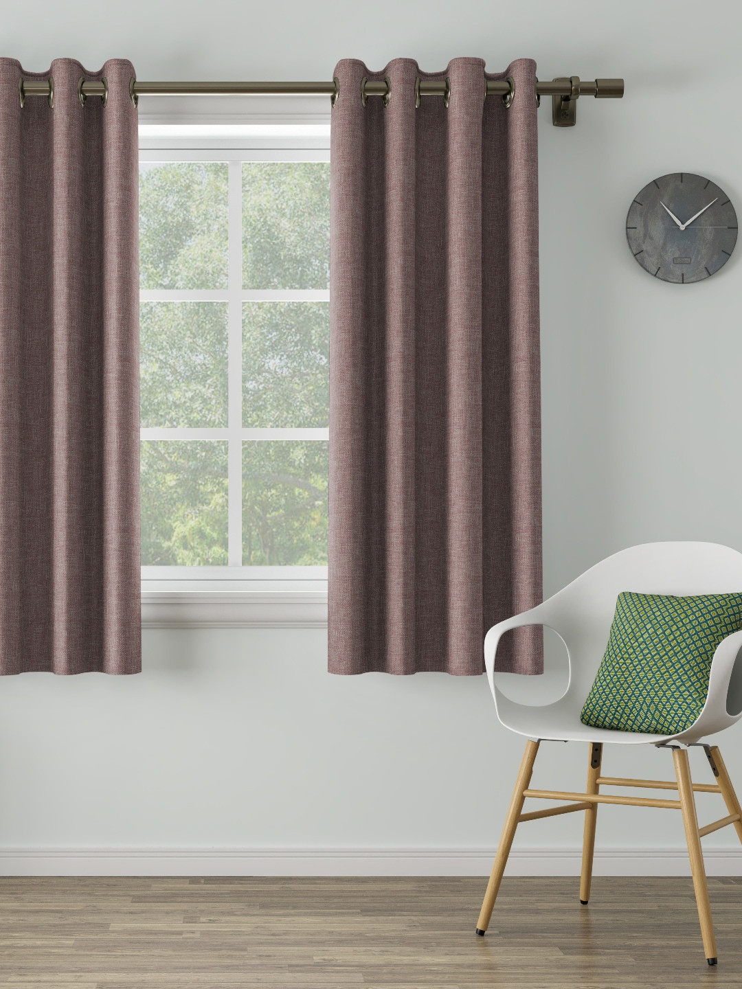 

DDecor Pink Single Curtain
