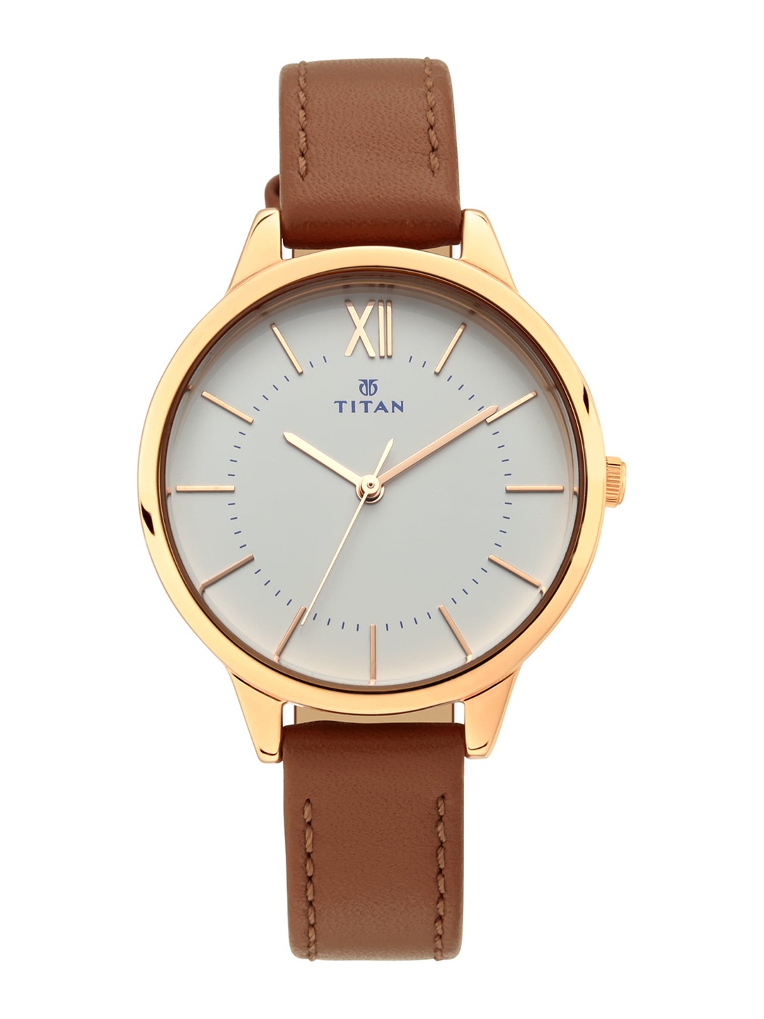 

Titan Men White Analogue Watch 2617WL05