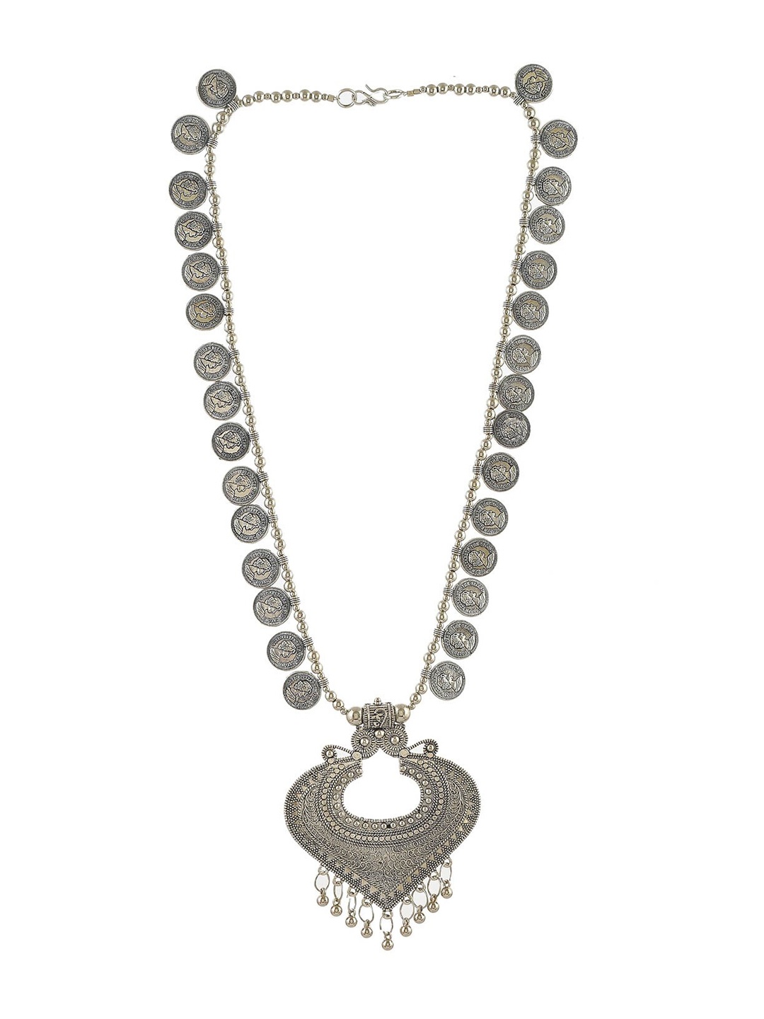 

Silvermerc Designs Silver-Plated Tribal Necklace