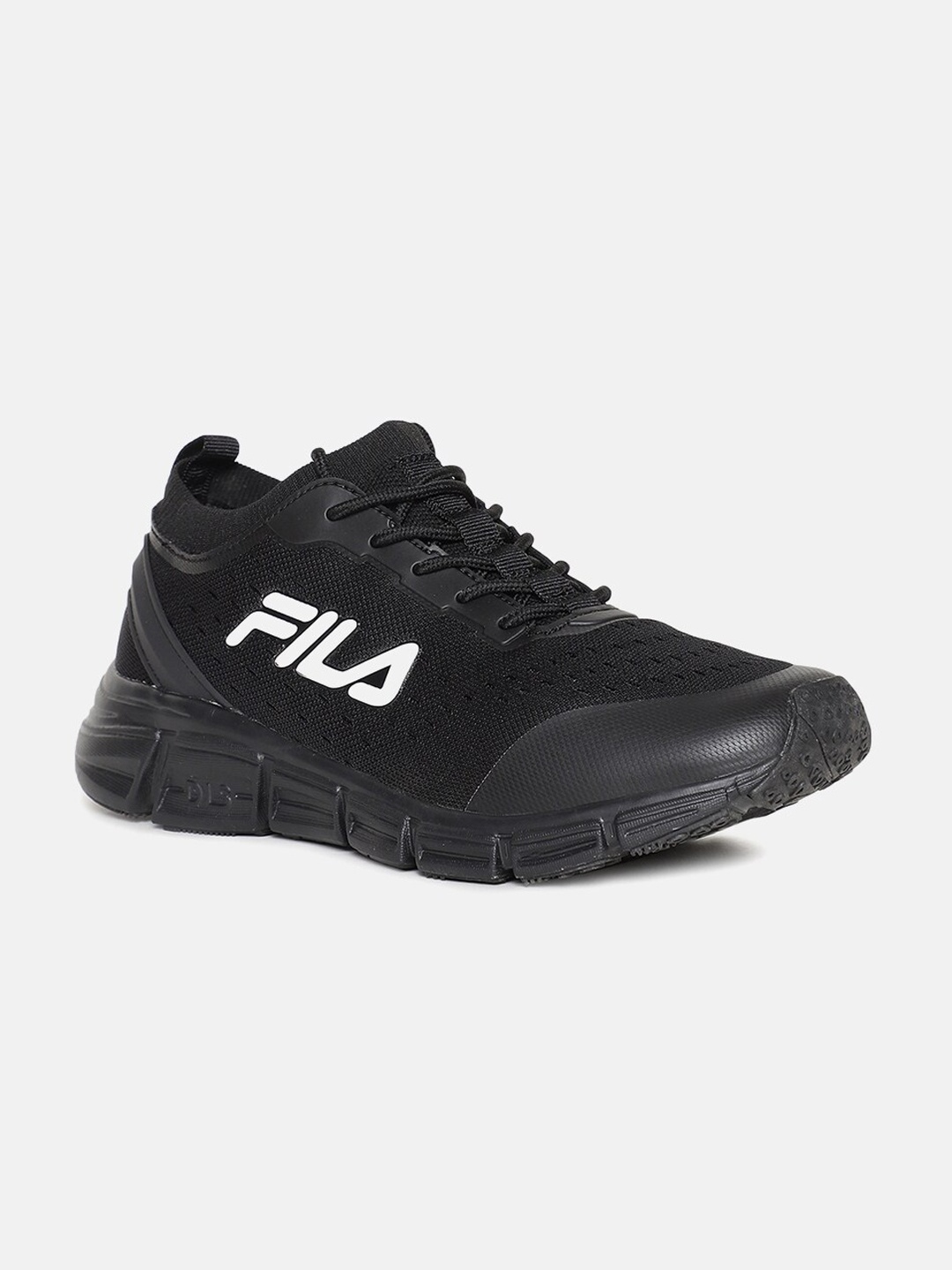 

FILA Men Black PU Running Shoes