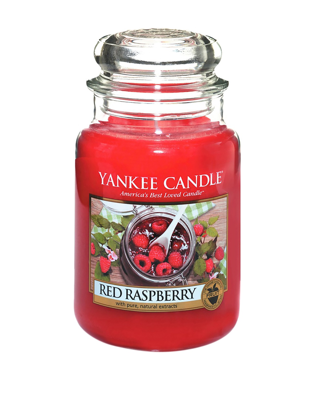 

YANKEE CANDLE Red Classic Large Jar Raspberry Scented Candle